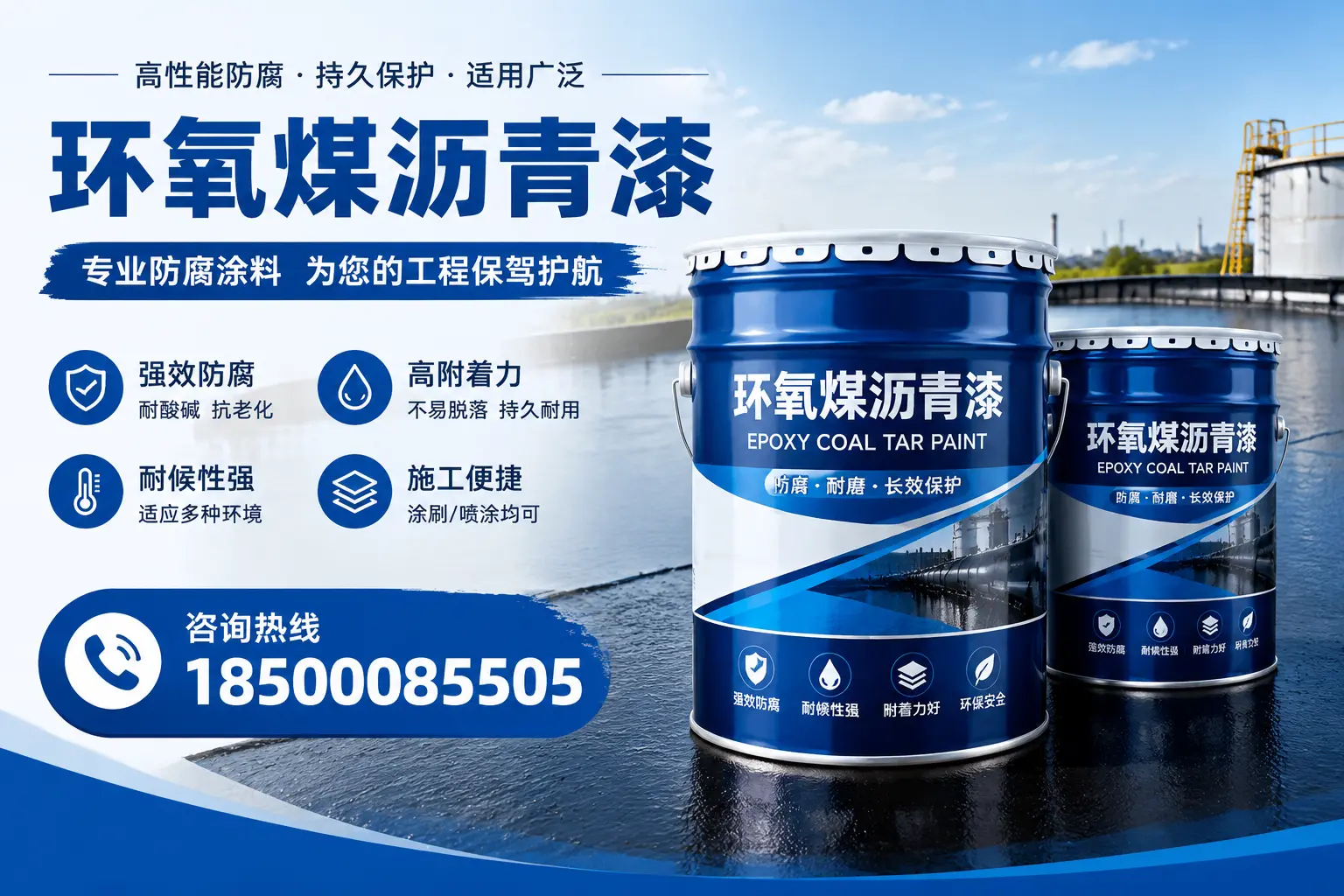 环氧煤沥青漆与其他漆类的比较，广安用户的选择依据